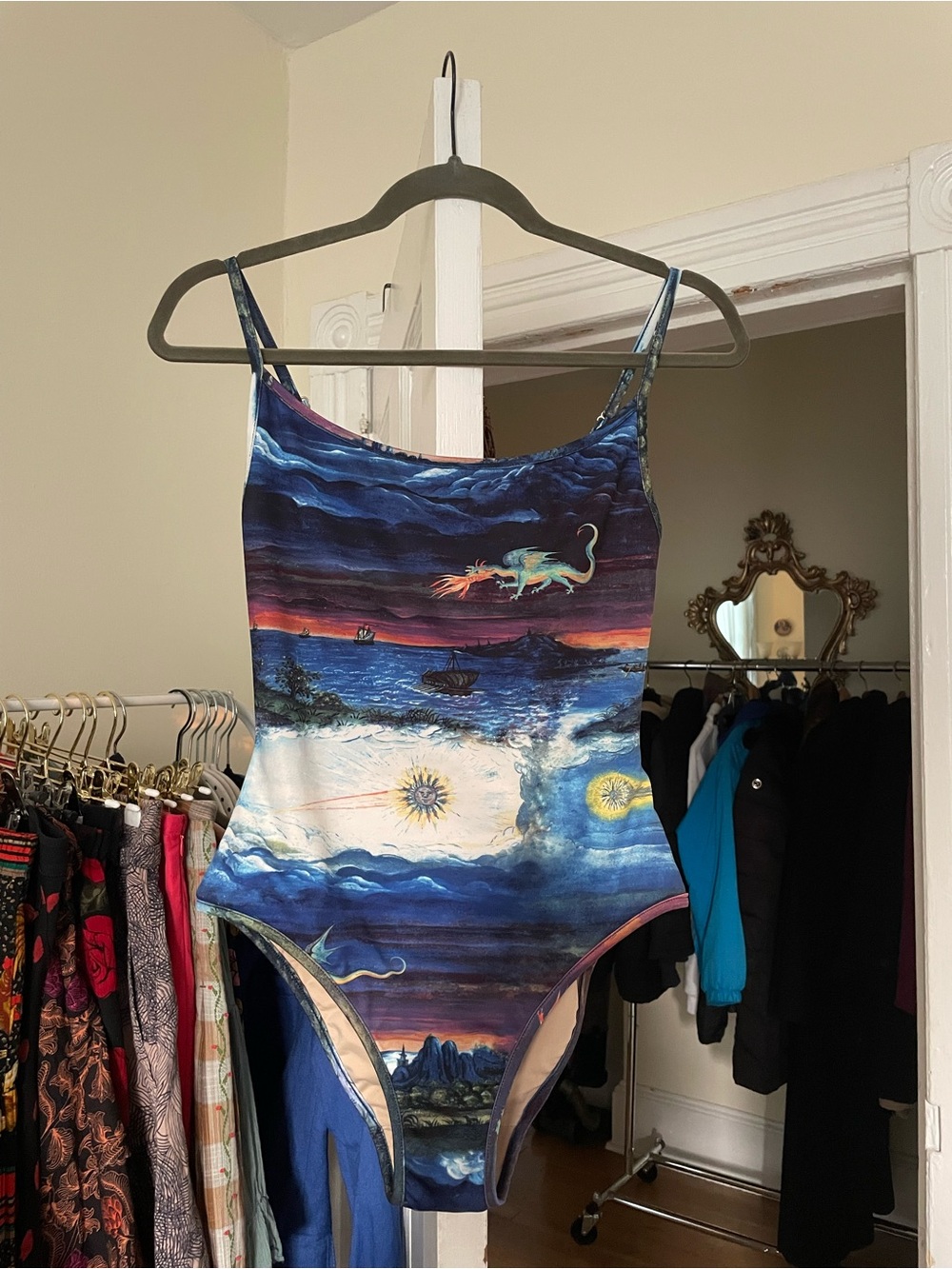 Samantha Pleet Dragon Swimsuit - Size M - Picture 2 of 7